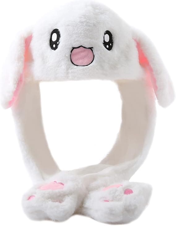 Rabbit Hat Jumping Hat Rabbit Hat with Moving Ears Anima-FY-