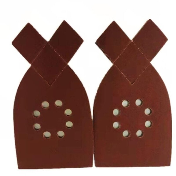 50-pakks slipepapir for Black & Decker KA220G KA230 multislipepapir korn 40,60,80,100,120