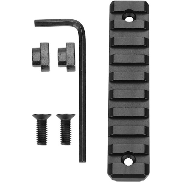 Picatinny Mlok metallskinne M-Lok - 9 spors skinnesett 3/5/9/11 spors P