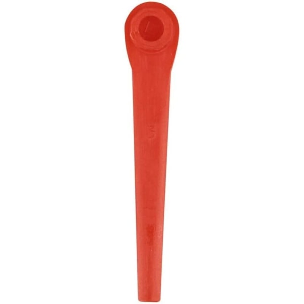 100 stk. plastblader for Gardena gresstrimmer, erstatningsblader for Gardena gresstrimmer og trådløs gresstrimmer