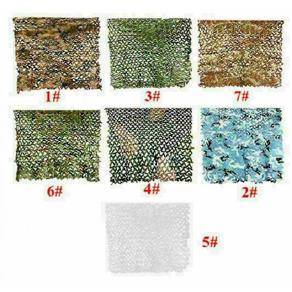 4m*6m Camo Net HuntingShooting Camouflage Hide Army Camping Woodland Netting SUE Army Green 2m x 3m