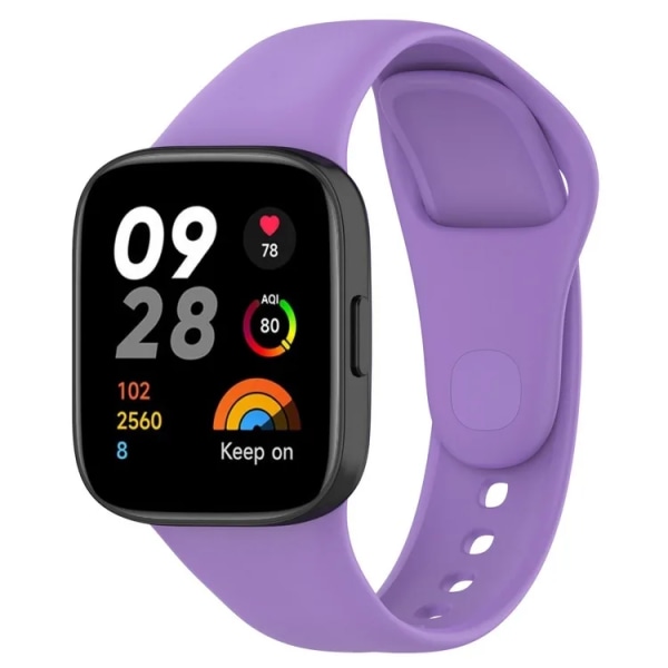 Officiellt handledsrem för Xiaomi Redmi Watch 3 Mjuk silikonersättningsarmband Färgrem för Redmi Watch3 Active Armband 1