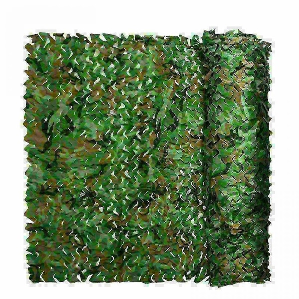 4m*6m Camo-verkko MetsästysAmpuma naamiointi Piilota Armeija Leirintä Metsäverkko SUE Army Green 1m x1.5m