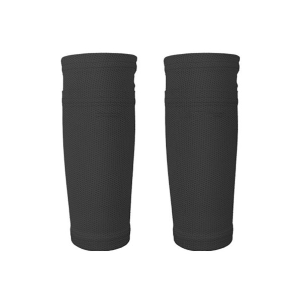 Fotballbeskyttelse Skinnbeskyttelse Strømper Guard Sleeves for Barn Gutter Menn Skinnbeskyttelsesdeksel Svart Black L