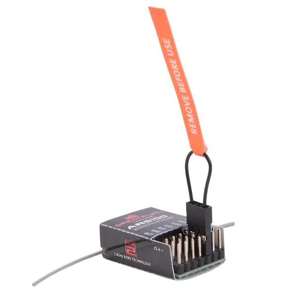 Spektrum AR6100 DSM2 RC-mottaker 2,4 GHz 6-kanals 6CH for Spektrum JR DX6I DX7 DX8 DSX6 DSX7 Of Helikoptre Fly