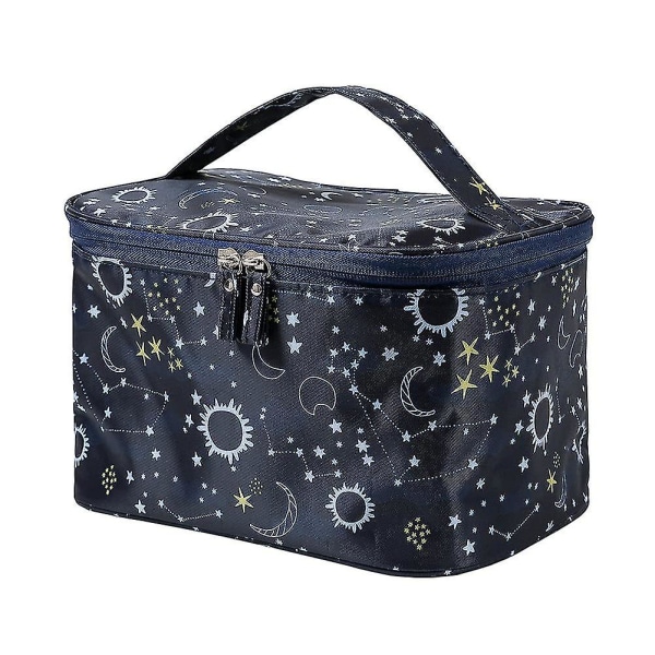 Makeup Bag Cosmetic Bags For Women Travel Makeup Organizer Case, Starry Sky