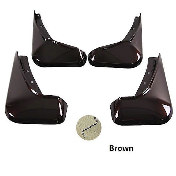 Etu- ja takalokasuojat sininen Volvo XC60 S90 18 2019 2020 2021 2022 Lokasuoja Mud Flaps Lika Suoja Lisävarusteet ‘-HJ- xc60maple brown