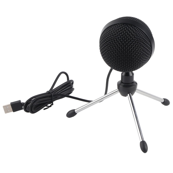 2024 USB Condenser Microphone Karaoke Computer Recording Omnidirectional Live Broadcasting Device