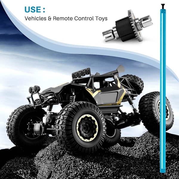Rc DIY-osat A959 A979 A959-b A979-b Rc-autolle Metallipäivitysvarusteet Metallivaihteistodifferentiaali A