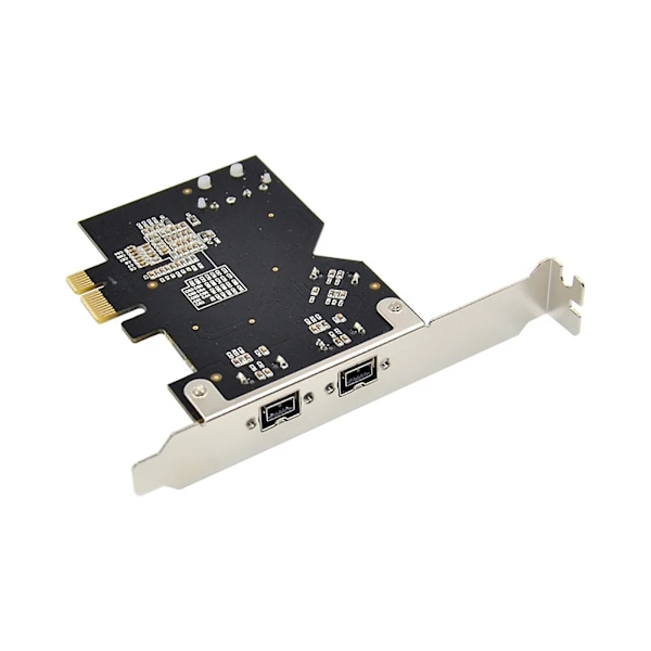 PCIe X1 till Firewire 800 1394b 3-portars kamera för bild- och videoinspelningskort