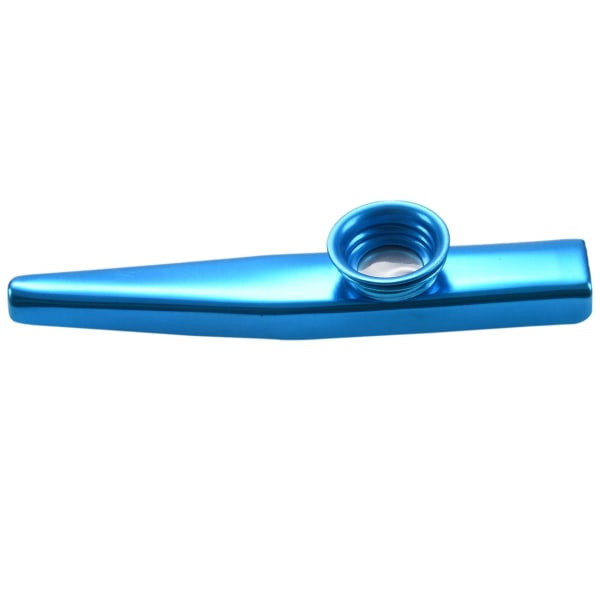 Sett med 6 farger metall Kazoo Instrument Bra følgesvenn for en gitar Ukulele Bra gave til barn Mus RedBlueGoldGreenPurpleSilver