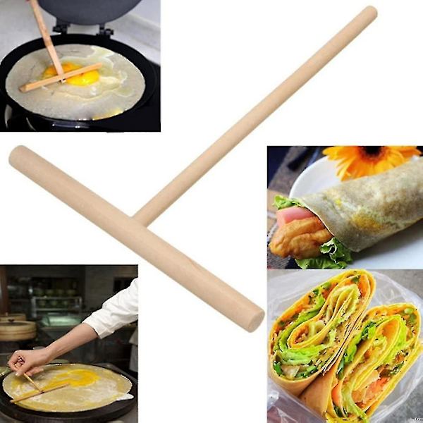 Crepe Rake Crepe Batter Dispenser Trespinner Kjøkkenredskap