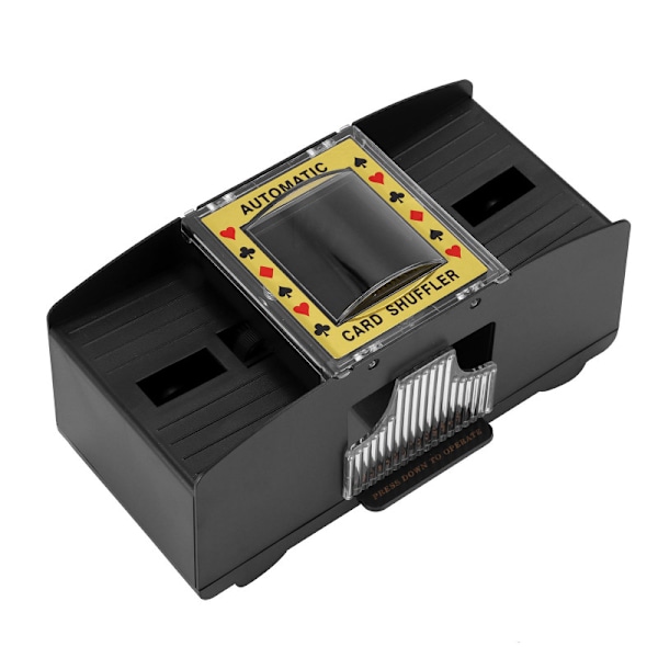 Kortspelblandare för 1-2 kortlekar, batteridriven