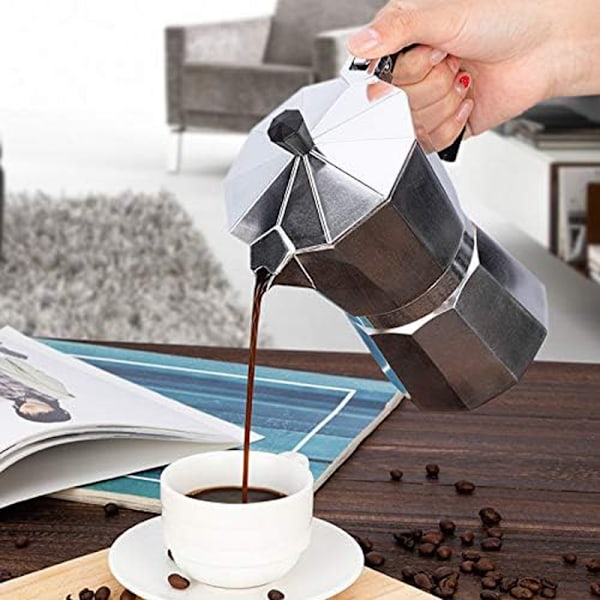 Espressokanne, Moka-kanne for 3 kopper kaffe (150 ml)