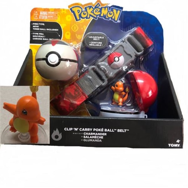 Pokéboll Tränare Pokémon Bälte Tomy Charmander