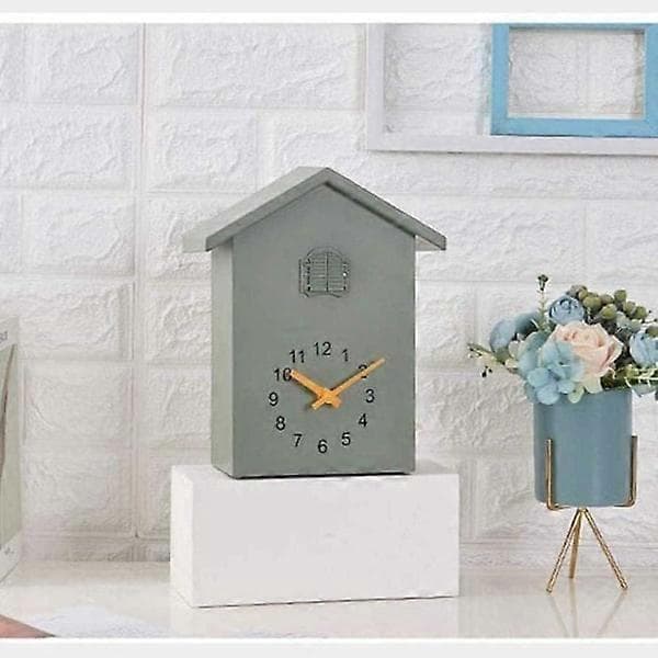 Modern Hanging Cuckoo Clock Bird Pattern Wall Clock for Living Room-FY-