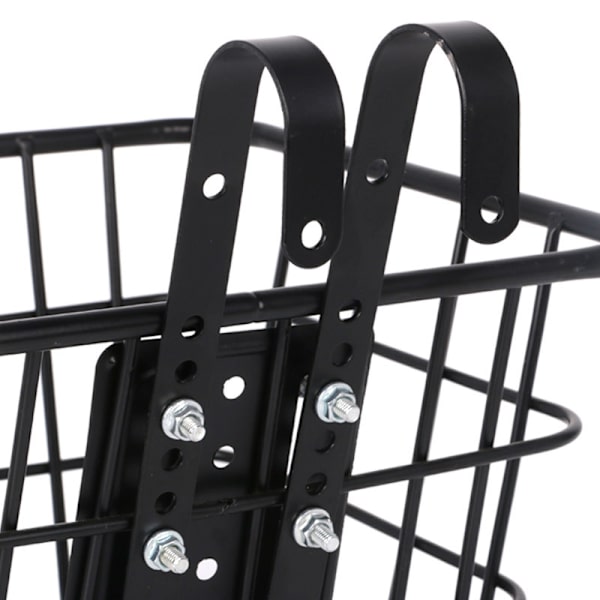 Hanging Bold Bicycle Basket Electric Vehicle Adjustable Front Frame Basket Multifunctional Quick Release Hook-FY-