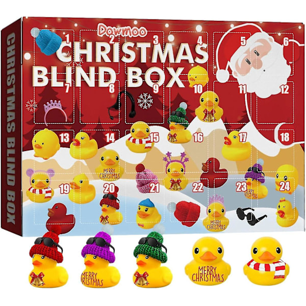 Gummi Anka Advent 2023, Advent 2023 Barn, Advent Anka Bad Till 1215ducks9 hats