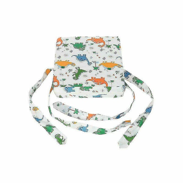 Fantastisk Barnepute Baby Sitteforhøyer Pad Sikkerhetspute for Barn (FMY)-X42- White dinosaur