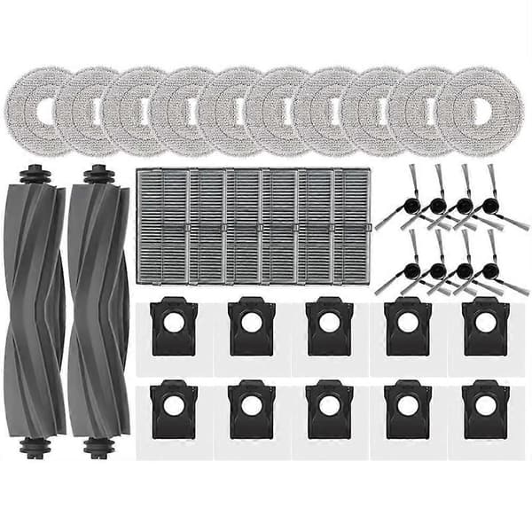 Til Dreame L10s Ultra Gen 3 Gen3 / RLL53SE Reservedele Tilbehør Hoved Sidebørste Filter Moppepude Støvpose-FY-