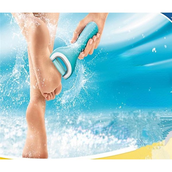 Scholl Velvet Smooth Wet & Dry -sähköinen jalkarasp, sininen