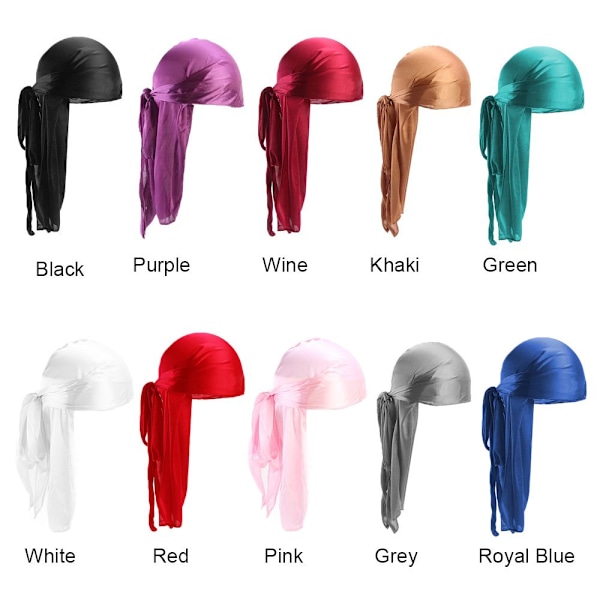 Bandana Silk Durag VIHREÄ green