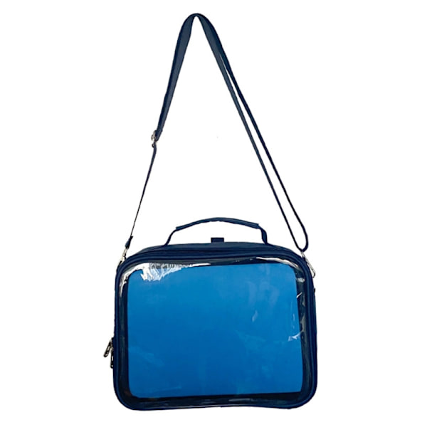Multifunktionel Ita Rygsæk Crossbody Taske Pin Display Taske Deep Blue Deep Blue 0.33