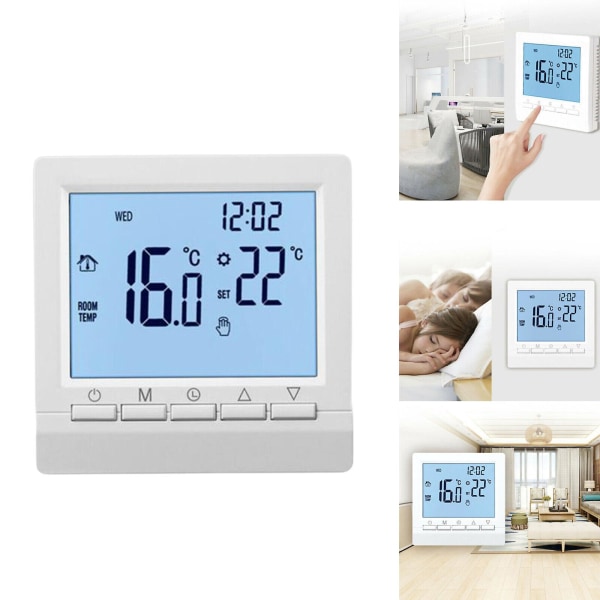 Smart Lcd Termostat Digital Rumtermostat Gulvvarme Hjem Termoregulator