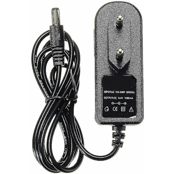 8,4V 1A Smartladdare för 7,4V 7,2V Li-ion Li-po Batteri Auto-stop (FMY)