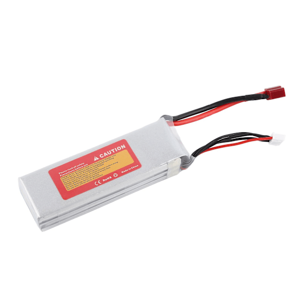 2024 LiPo-batteripakke 11,1V 3S 1800mAh 25C oppladbar LiPo-batteri for RC-bil flymodell helikopter T-plugg