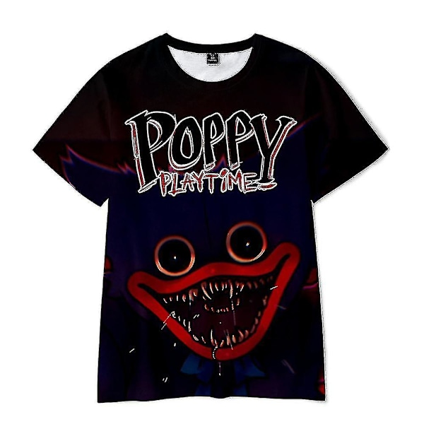 Poppy Playtime Poppy Playtime Casual 3D Kortærmet T-skjorte_l 1