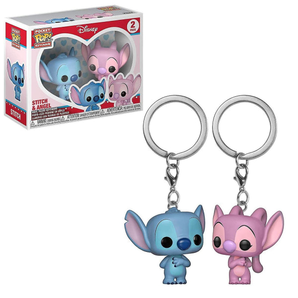 P O P! NØKKELRING: Lilo & Stitch - Stitch & Angel Type C