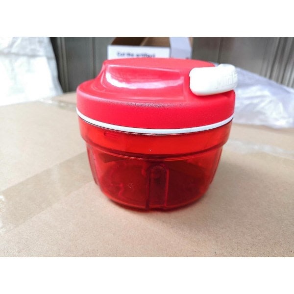 Tupperware Chef Turbo-Chef Röd D158 Lökhackare Speedy Boy Lökskärare 27357