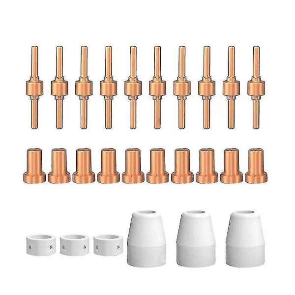 2024, Lyckobringande-26 st Pt31 fackel plasmaskärare förbrukningsartiklar för Pt-31 Lg-40 fackel Cut-40 Lgk40 plasmaskärare fackel plasmaskärpistol förbrukningsartiklar
