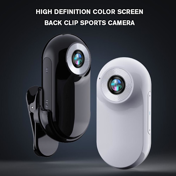 4K Koira-/Kissakamera, HD 1080P Koiranpanta Kamera Mini Body Camera A‘-PO- white onesize