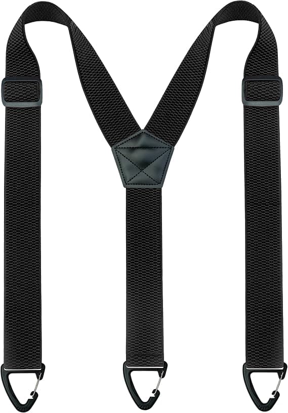 Men's Adjustable Y-Type Suspenders with Non-Slip Triangular Buckle-FY-