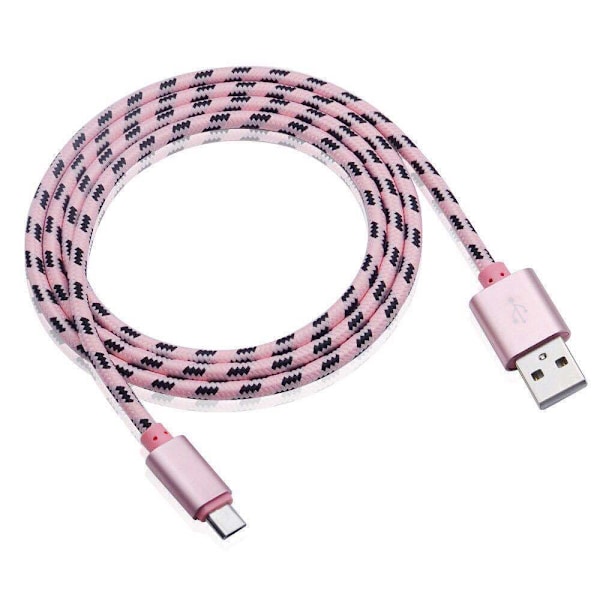 5-pakkaus 2m punottuja Lightning-kaapeleita lataus- ja datakaapeli iPhone 11 13 14 -KK
