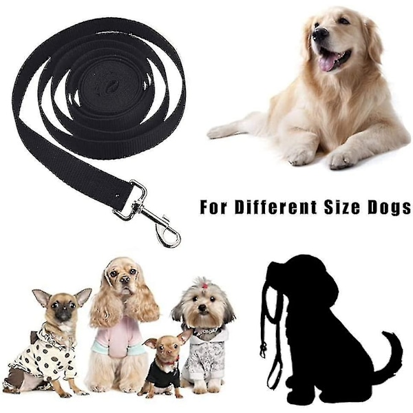 Hundra meter lang hundetreningsline - Ekstra lang hundeline - 30 meter lang hundeline - Perfekt for hundetrening-X42-