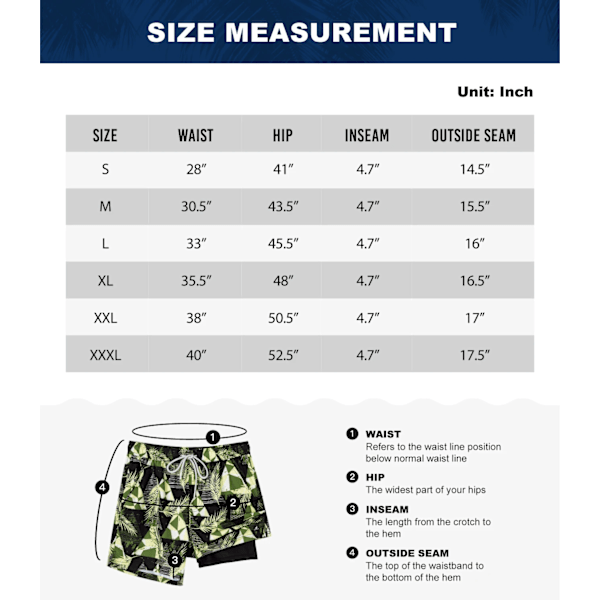 SURFCUZ badbyxor med kompressionsfoder, stretchbadshorts Fuchsia‘-HJ- Fuchsia M