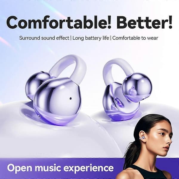 M91 Bluetooth 5.0 trådløse ørepropper med IPX5 svetteresistent