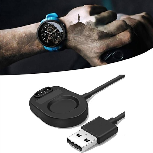 INF Magnetisk USB-lader for Suunto 7 Smartwatch