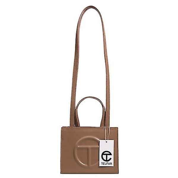 Telfar Shopping Bag (størrelse, farve: Lille-Pink) (Stor, Khaki)