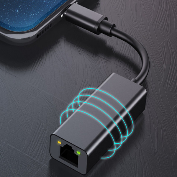 INF Verkkosovitin USB-C Gigabit Ethernet