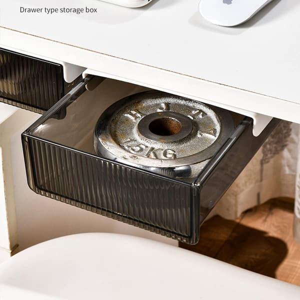 Self-Adhesive Drawer, Hidden Under Desk Drawer, Drawer Organizer-FY-