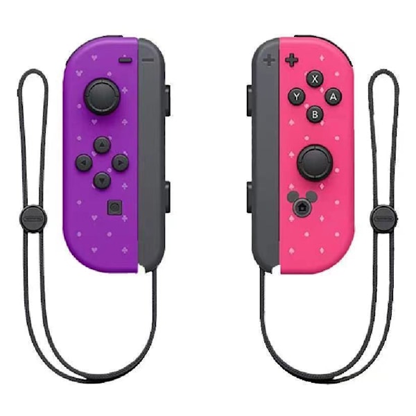 NS-kytkin vasemman ja oikean käden kahvat joycon-kahvat kytkin bluetooth-kahvat kauko-herätyksellä ja rannehihnalla disney controller