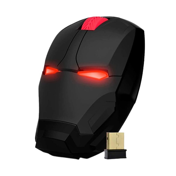 Iron Man Bluetooth trådlös mus Datorspelmöss Superhjältemus