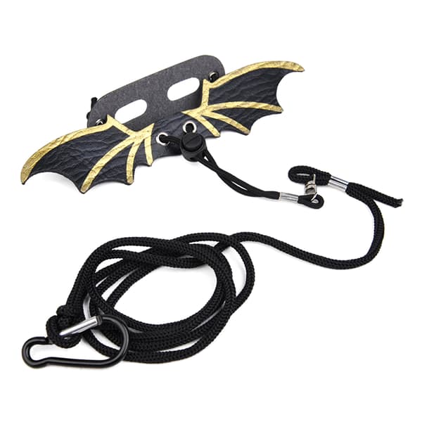 Bearded Dragon Harness Leash Set Lizard Leash with Wing Adjustable for Reptiles-FY-