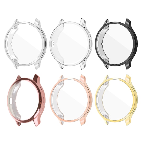 Mjukt skärmskydd för Venu 3/3S - Reptåligt cover, stötfångare, skal, stötsäkert, transparent Clear 41mm