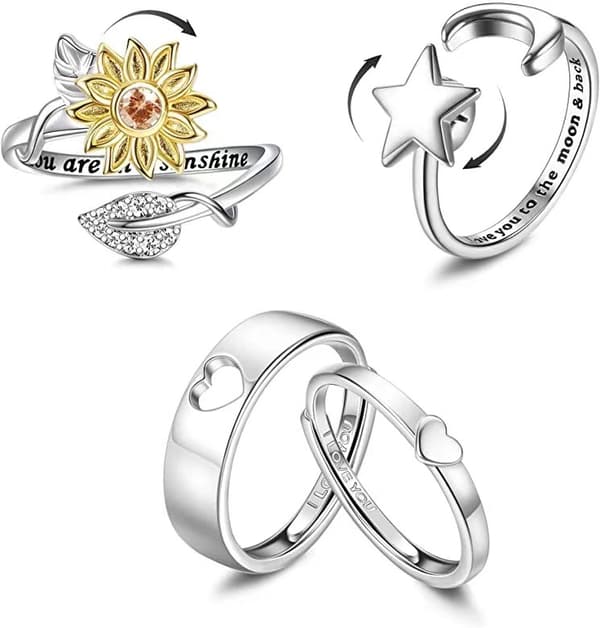 Anti-stressring, 4 ringar-FY-