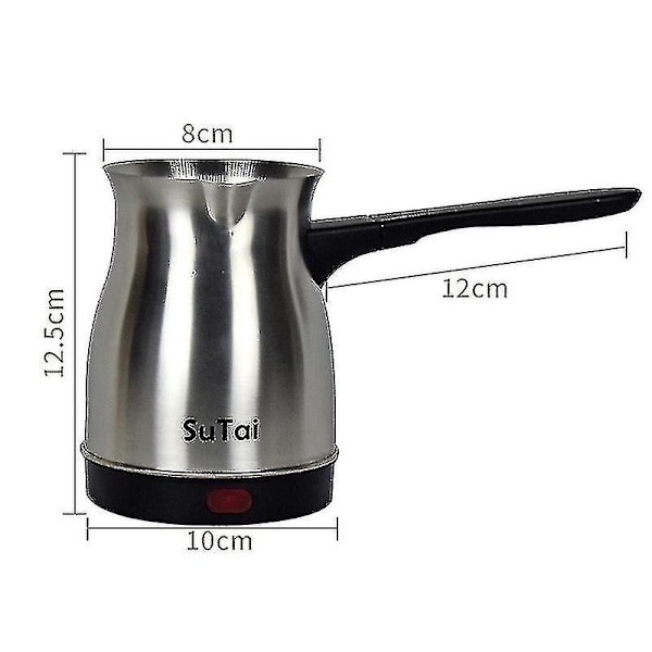 Sokany Elektrisk Kaffetrakter Pot Melk Gresk Tyrkisk Espresso Perkolator 800ml